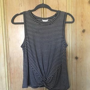Lucky Brand twist-front tank top